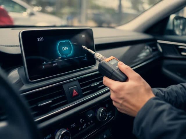 Jak wymusić wypalanie DPF w Mercedesie i uniknąć kosztownych napraw